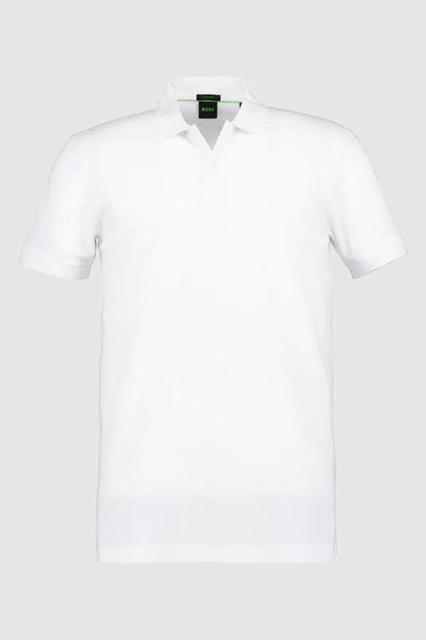 ΜΠΛΟΥΖΑ POLO BOSS - 100 ΛΕΥΚΟ